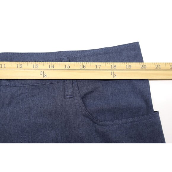 Travis Mathew Men's Golf Pants Flat Front Straight Leg Navy 38X33 - Picture 5 of 9